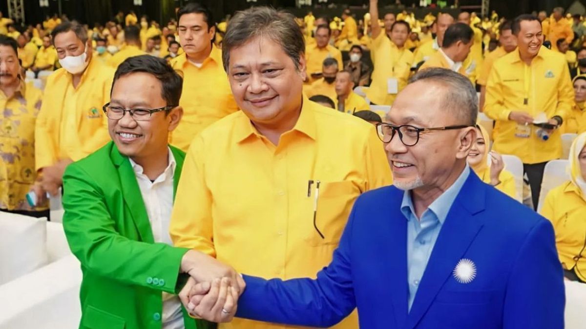 Zulkifli Hasan Sebut Ketum Golkar Prioritas Capres KIB, PPP: Belum Jadi Keputusan