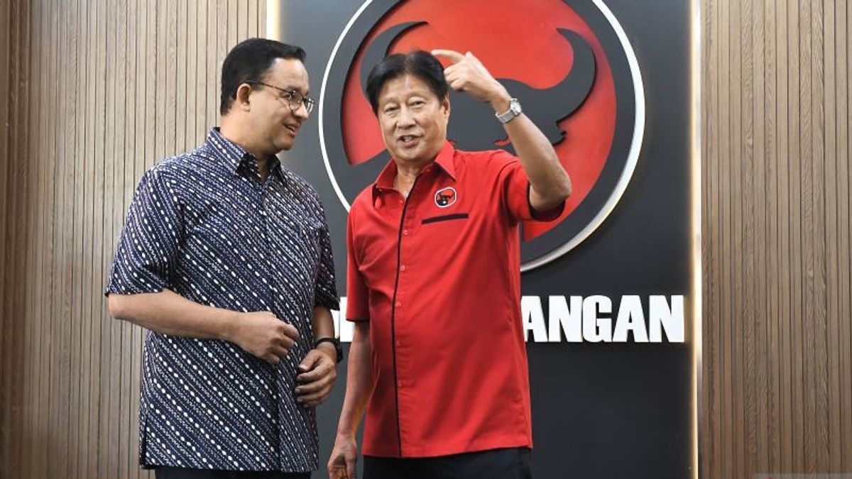 Le PDIP doit presque soutenir Anies-Rano Karno lors des élections de Jakarta de 2024