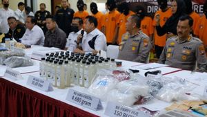 Batam-Polda Riau Islands Customs Thwarts Methamphetamine Smuggling At Hang Nadim Airport