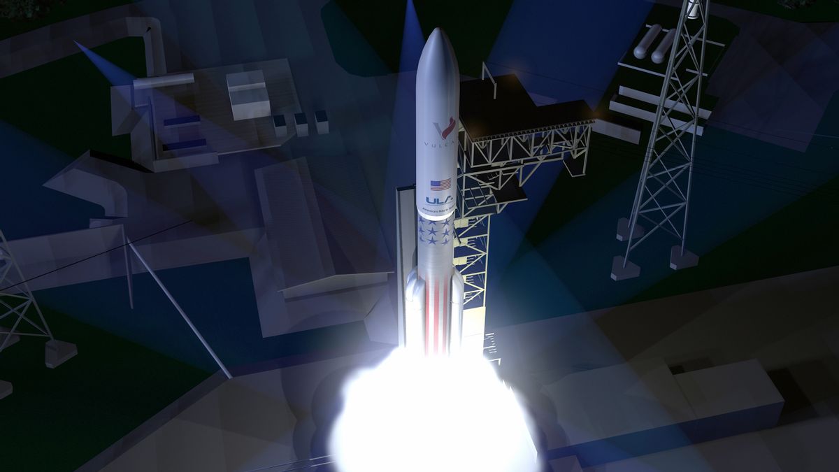 まだ準備ができていない最後の練習、ケンタウルスバルカンロケットの打ち上げは1ヶ月リードすることができます