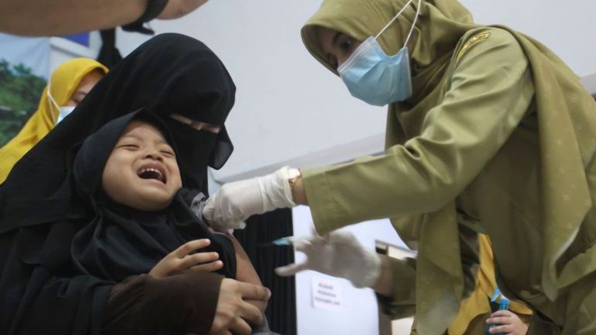   Sasar 1.400 Anak, Dinkes Kota Malang Laksanakan CUC Campak