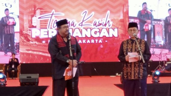 Pramono Anung Tunaikan Janji Politik untuk Warga Jakarta di Hadapan Ribuan Kader PDI Perjuangan