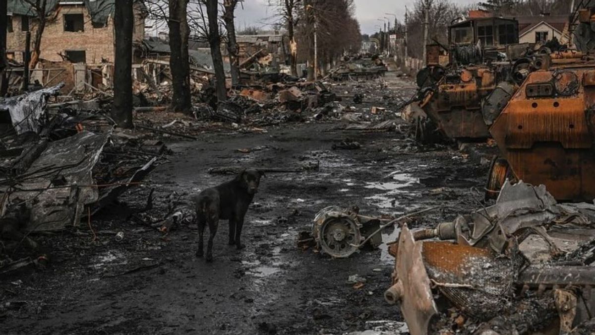 Russian Drone Attack On Kharkiv Kills 6 Civilians