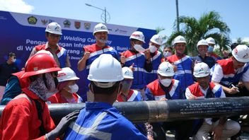 Pertamina Gas Subholding Starts Building Distribution Pipelines To The Mangkang - KIK Kendal Section