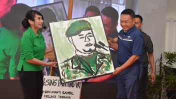 Del Sarono, Pukau Kasad General Dudung Abdurachman By Painting The Opposite