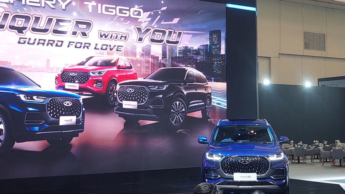 高级SUV Chery Tiggo 8 在GIIAS 2024上预订,面对面资金为1000万印尼盾