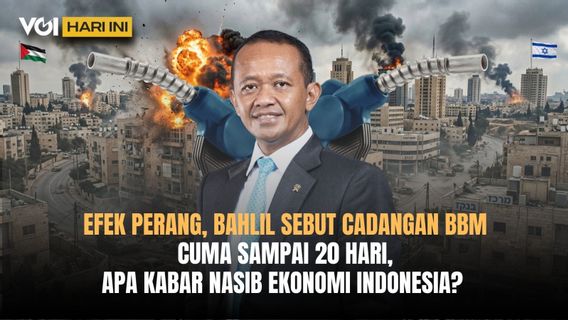 VOI Hari Ini: Impact de la guerre entre l'Iran et Israël sur la résilience économique et énergétique de l'Indonesian, les stocks de carburant ne durent que 20 jours?