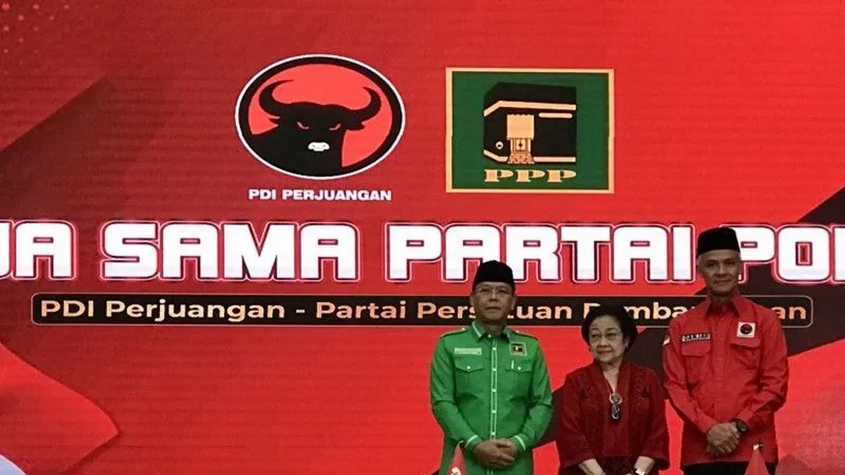  PPP dan PDIP Bakal Bahas Cawapres Pendamping Ganjar Pranowo pada Juni 