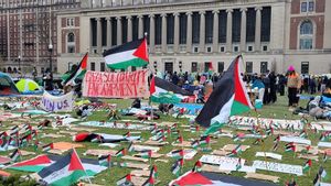 米国の学生、イランのハメネイによる親パレスチナ抗議を称賛:あなたは歴史の正しい側に立っています