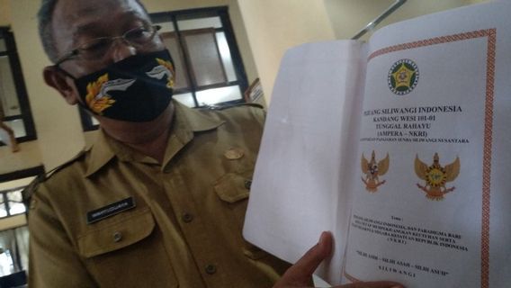 Paguyuban Tunggal di Garut Ubah Garuda Pancasila dengan Kepala Menghadap Depan