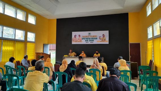 Pengurus Golkar Sinjai Terdiri dari Perpaduan Kader Senior dan Milenial