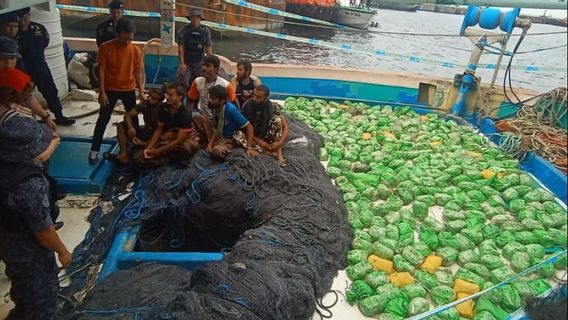 BNN dan Bea Cukai Gagalkan Penyelundupan 309 Paket Sabu Lewat Jalur Laut