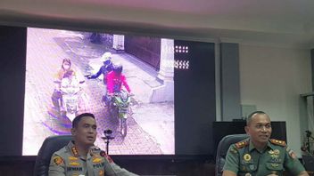 من خلال الدوائر التلفزيونية المغلقة، تكشف الشرطة عن خصائص ودور مرتكبي إطلاق النار على زوجة TNI في سيمارانغ