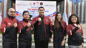 Ahead Of The 2023 SEA Games: The Beautiful Mikha Tambayong Participates In Injection Of Enthusiasm For The Indonesian Contingent