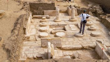 古代の墓と礼拝堂がサッカラ古代墓地で発見されました