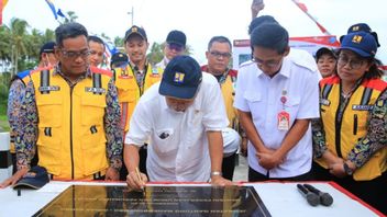 Resmikan Jembatan Gantung di Bitung Sulut, Menteri Basuki: Kontraktor Lokal, 100 Persen TKDN