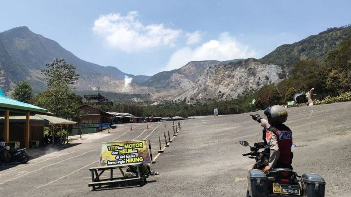 BBKSDA 火災の影響によりパパンダヤン山の観光地の一部を閉鎖