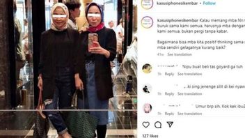 Adding Cases, Twin Girl Fraud Reseller IPhone Also Embezzles Rental Cars In South Jakarta