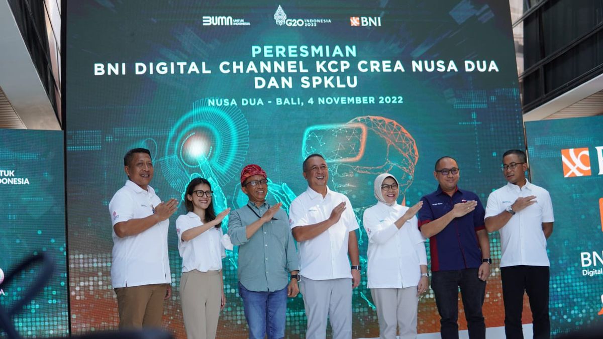 Selain Dirikan SPKLU di Nusa Dua Bali, BNI Permudah Transaksi Perbankan dengan Outlet Digital