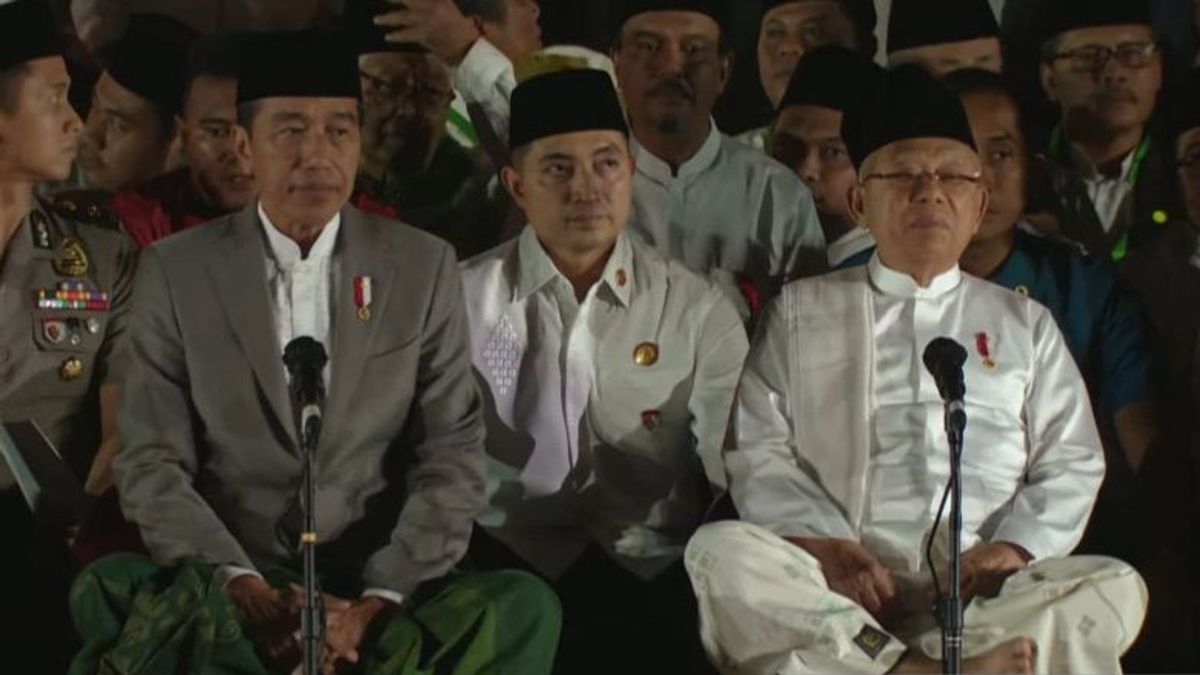 Jokowi-Ma’ruf Amin Ikuti Zikir dan Doa Kebangsaan 78 Tahun Kemerdekaan RI