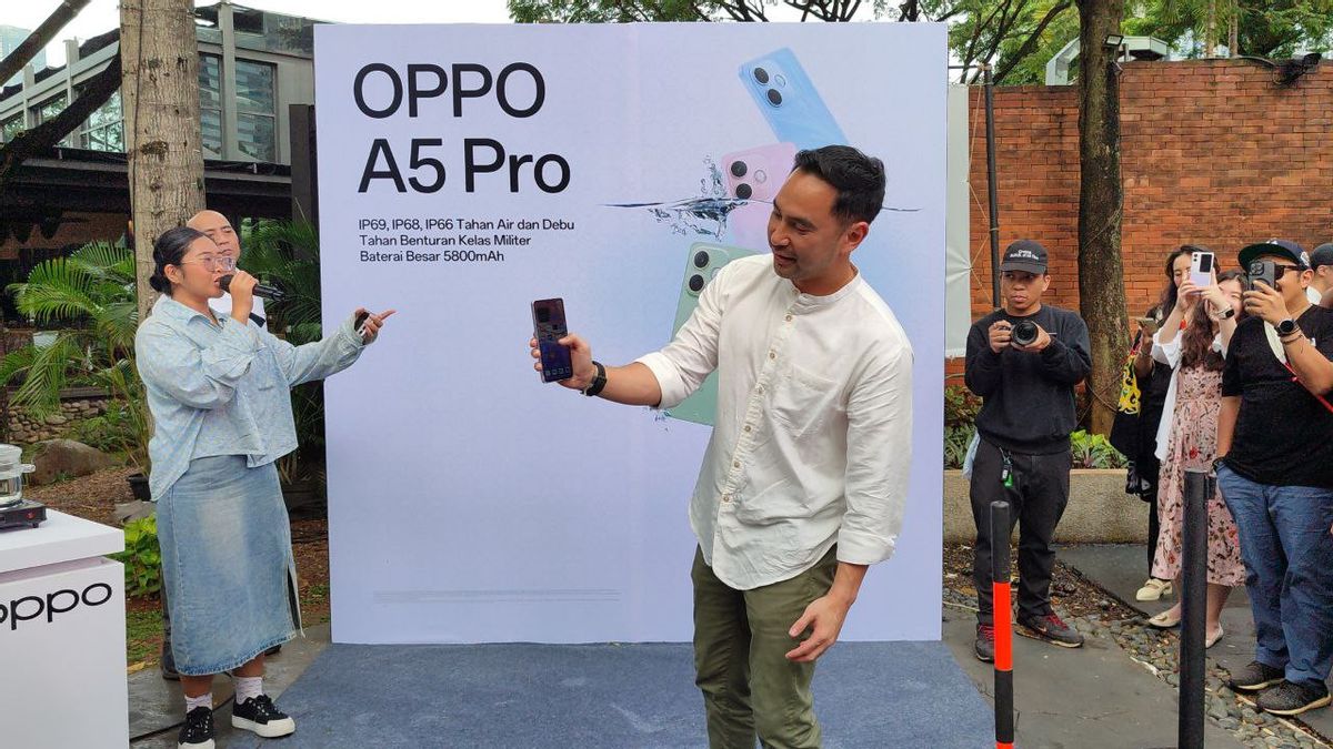 اجتياز اختبار المقاومة ، OPPO A5 Pro مناسب ليكون HP من الدرجة العسكرية