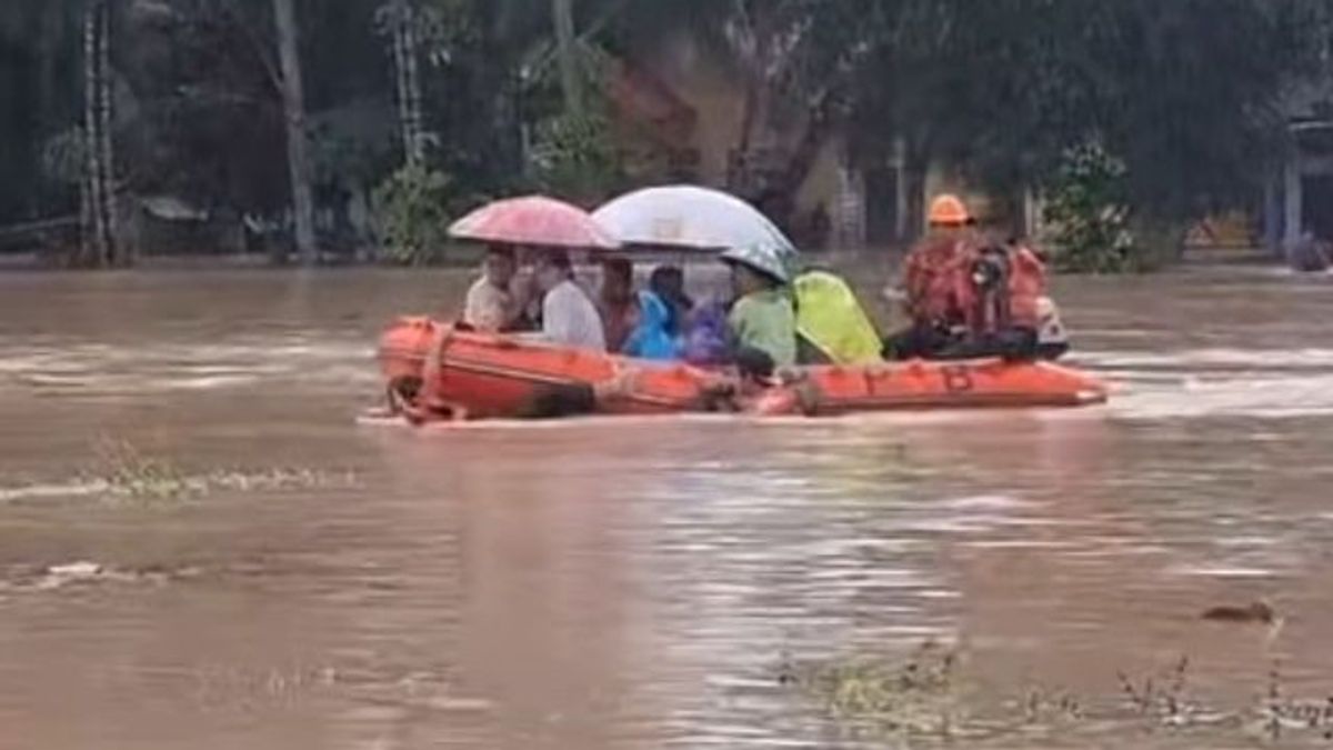Banjir Rendam Aia Gadang Barat Sumbar, 150 KK Dievakuasi