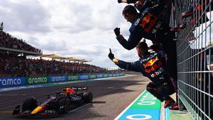 Red Bull Rengkuh Gelar Juara Konstruktor F1 2022 usai Max Verstappen Menang di Amerika