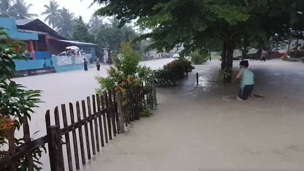 Desa Betalemba Poso Diterjang Banjir