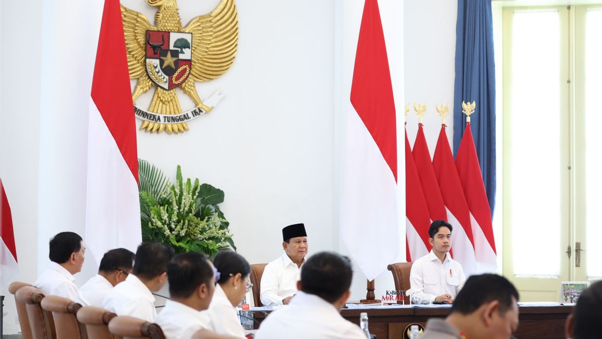 Pimpin Sidang Perdana Wantannas, Prabowo: Telah Diamanatkan UU Sejak Lama, Kita Wujudkan Sekarang
