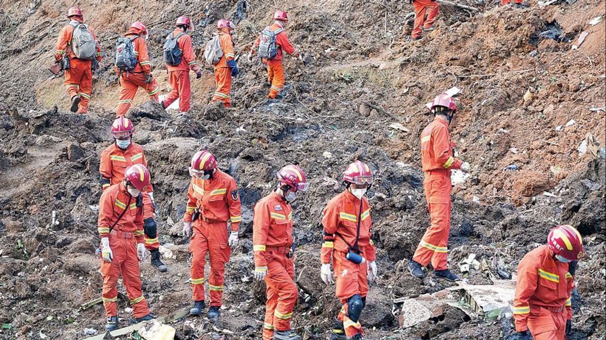 当局称中国东方航空公司所有乘客和机组人员在广西坠机事件中丧生