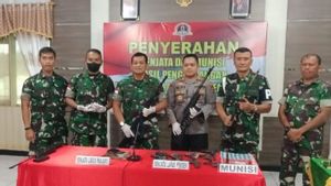 Terima 14 Senjata Api dari Masyarakat Papua, Danrem Biak: Bahu-membahu Membangun Papua yang Damai