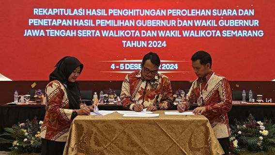 KPU Kota Semarang Tetapkan Agustin-Iswar Pemenang Pilkada